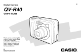 Casio QV-R40 User manual
