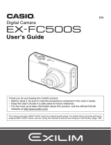 Casio EX-FC500S Owner's manual