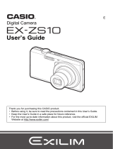 Casio Exilim EX-FC150 User manual