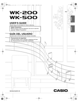 Casio WK-200 User manual