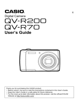 Casio QV-R70 Owner's manual