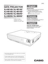 Casio XJ-M140 User manual