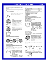 Casio Watch MA0312-EA User manual
