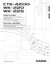 Casio WK-240 User manual