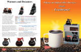 Cecilware BT2A 2 Station Pourover - Brew Time Coffee Brewers User manual