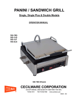 Cecilware SG-1SG User manual