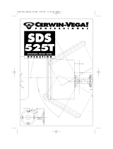 Cerwin-Vega SDS-525T User manual