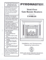 CFM UVHB26 User manual