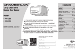 Chamberlain PD612EV Owner's manual