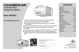 Chamberlain PD612EV User manual