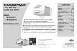 Chamberlain WD832KEV User manual
