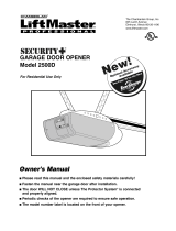 Chamberlain 2500B User manual