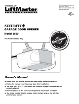 Chamberlain 3850 User manual