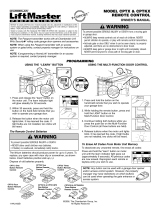 Chamberlain CPTX User manual
