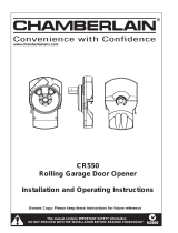 Chamberlain CR550 User manual