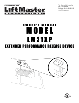 Chamberlain LM21XP User manual