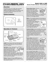 Chamberlain LSIA User manual