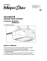 Chamberlain WD962KD User manual