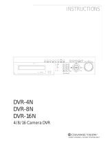 Channel Vision DVR-16N User manual