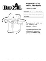 Char-Broil 463460712 User manual