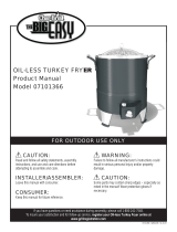 Char-Broil THE BIG EASY 07101366 User manual