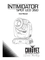 Chauvet 350 User manual