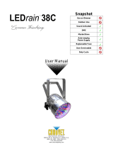 Chauvet LEDrain 38C User manual