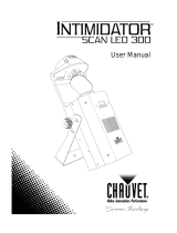 Chauvet INTIMIDATORSCANLED300 User manual