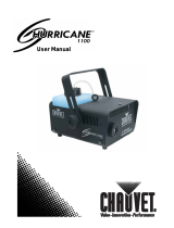 Chauvet HURRICANE 1100 User manual
