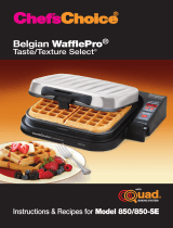 Chef'sChoice Belgian WafflePro 850-SE User manual