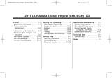 Chevrolet DURAMAX 2011 User manual
