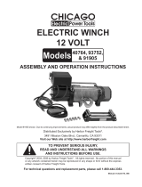 Chicago Electric 40764 User manual