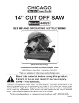 Chicago Electric 44829 User manual