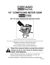 Chicago Electric 91995 User manual