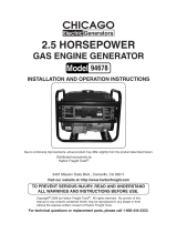 Chicago Electric 94678 User manual