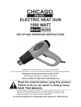 Chicago Electric 96289 User manual