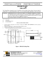 Chief Manufacturing Ceiling Plate CMA-330 User manual