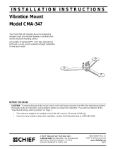 Chief CMA-347 User manual