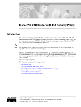 Cisco Systems 7206 VXR User manual