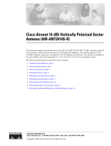 Cisco Systems AIR-ANT2414S-R User manual