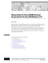 Cisco AS5200 User manual