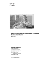 Cisco Broadband Access User manual