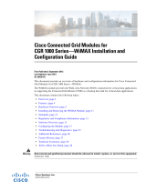 Cisco Systems CGR1120K9 User manual