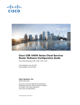 Cisco Systems CSR 1000V User manual