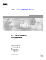 Cisco 15216 EDFA2 User manual