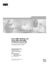 Cisco Systems ONS 15310-CL User manual