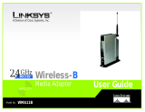 Linksys WMA11B - Wireless-B Media Adapter User manual