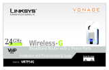 Linksys Vonage WRTP54G User manual