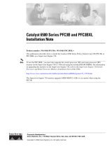 Cisco Systems WS-F6K-PFC3BXL= User manual