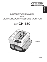 Citizen Ch-650 User manual